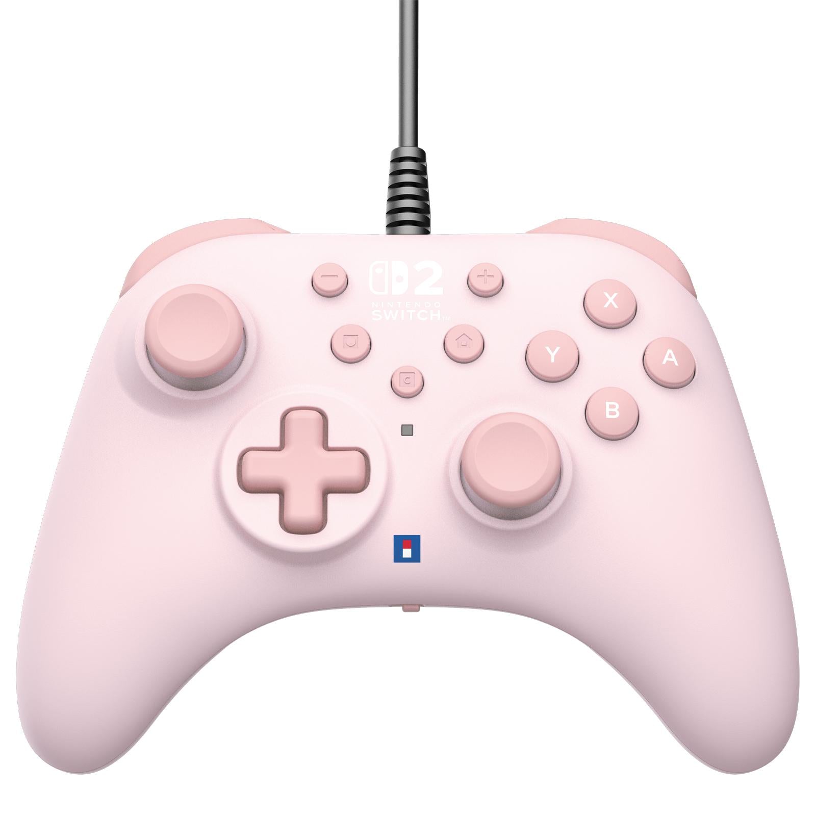 Hori Horipad Turbo   Cozy Pink   Switch   Controller Geekd Dk