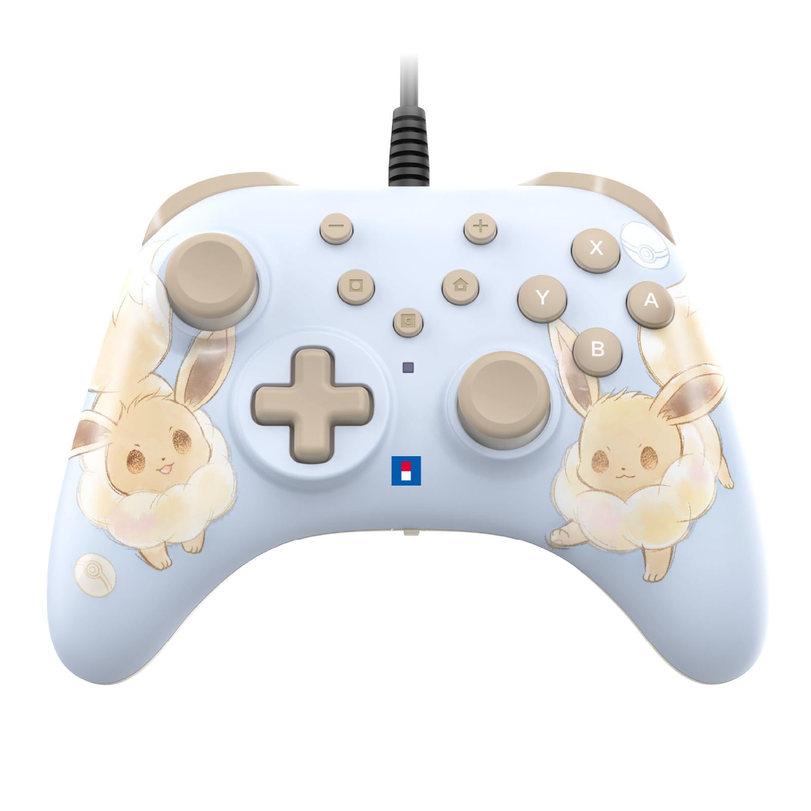Hori Horipad Turbo Eevee Cottage Core Til Switch     Blå Controller Geekd Dk