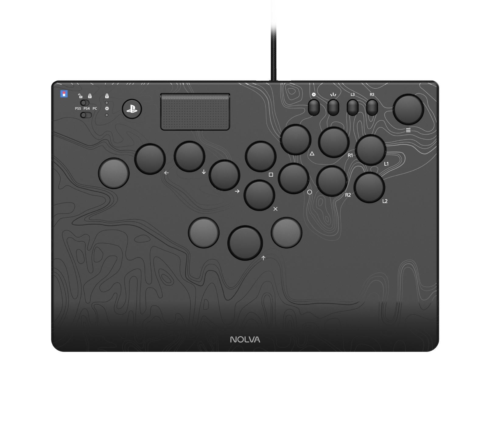 Hori Nolva   Mechanical All-button Arcade Controller   Ps5 Og Pc Geekd Dk