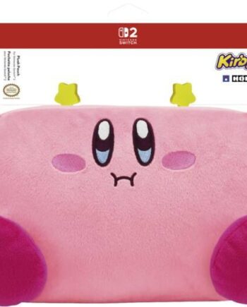 Hori Plush Pouch   Kirby   Waddle Dee   Switch     Pink Nintendo Switch Tilbehør Geekd Dk