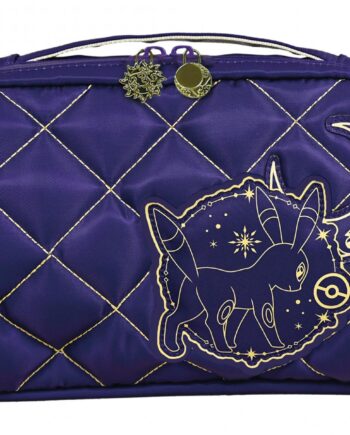 Hori Puff Pouch  Espeon   Umbreon  Til Nintendo Switch     Lilla   Mellemstørrelse Nintendo Switch Tilbehør Geekd Dk