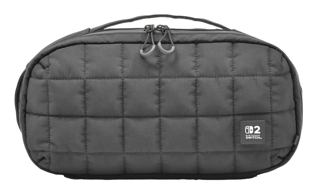 Hori Puff Pouch   Sort   Mellemstørrelse   Nintendo Switch   Nintendo Switch Tilbehør Geekd Dk