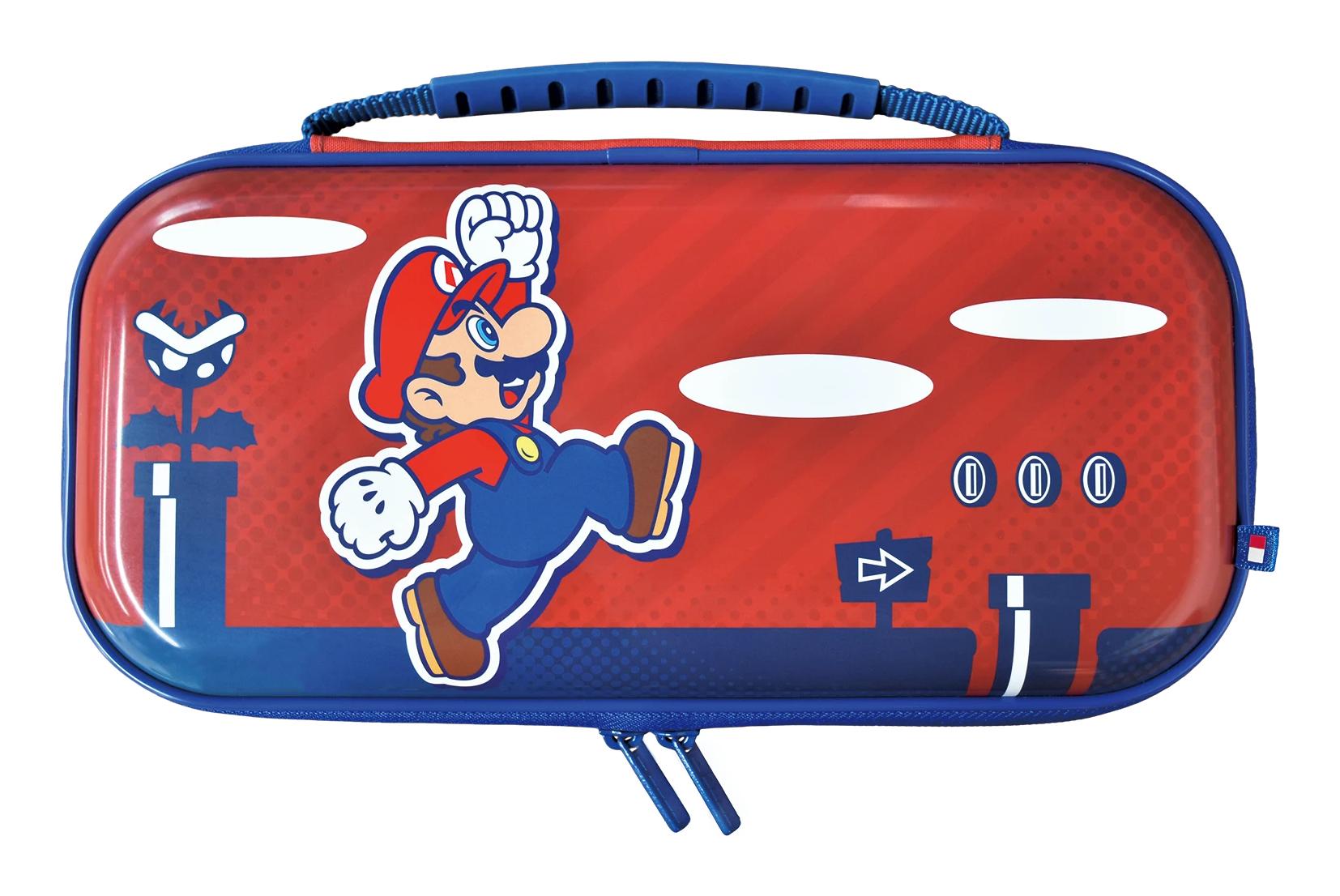 Hori Vault Case Mario   Nintendo Switch     Rød Nintendo Switch Tilbehør Geekd Dk