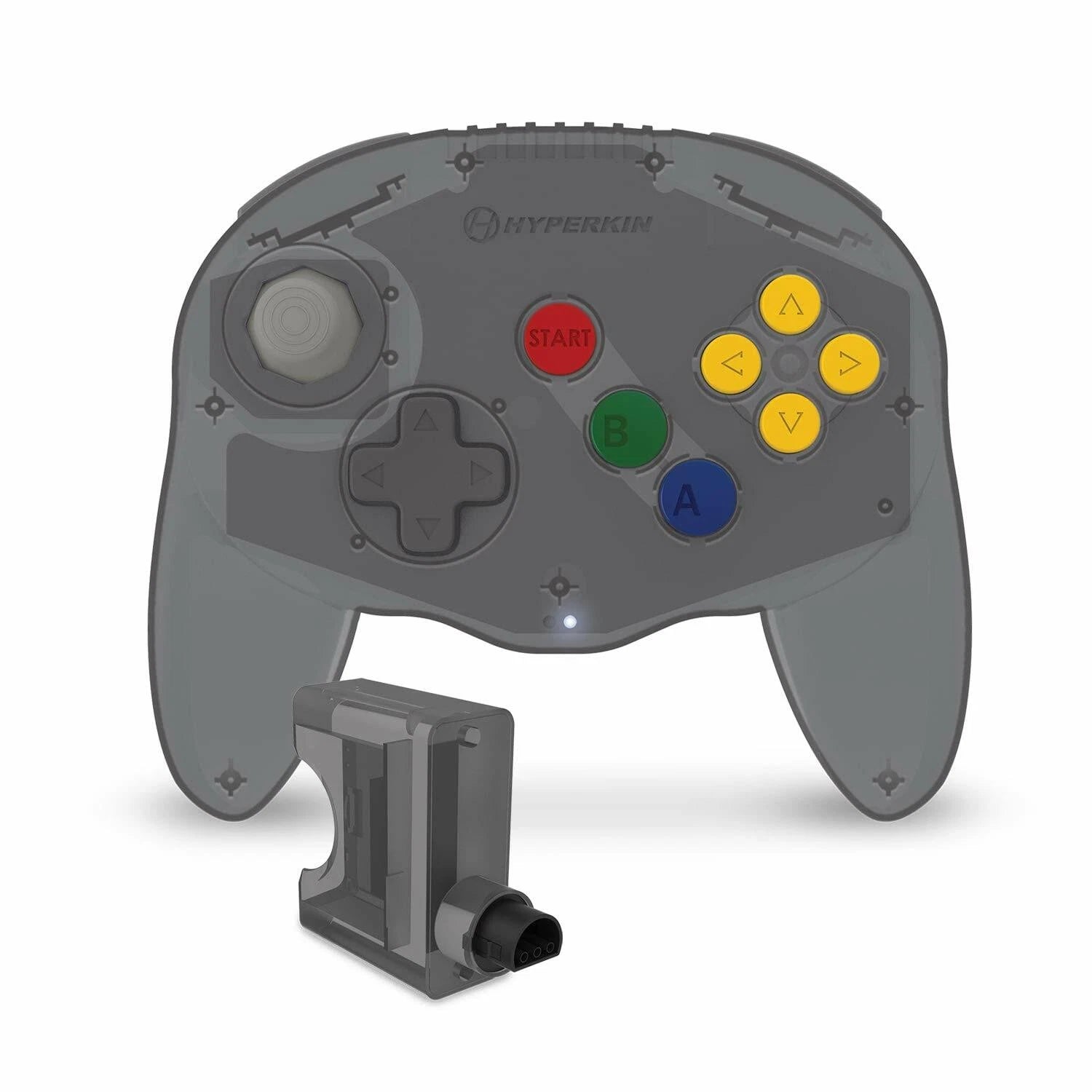 Hyperkin Admiral   Trådløs N64-controller   Space Black Geekd Dk