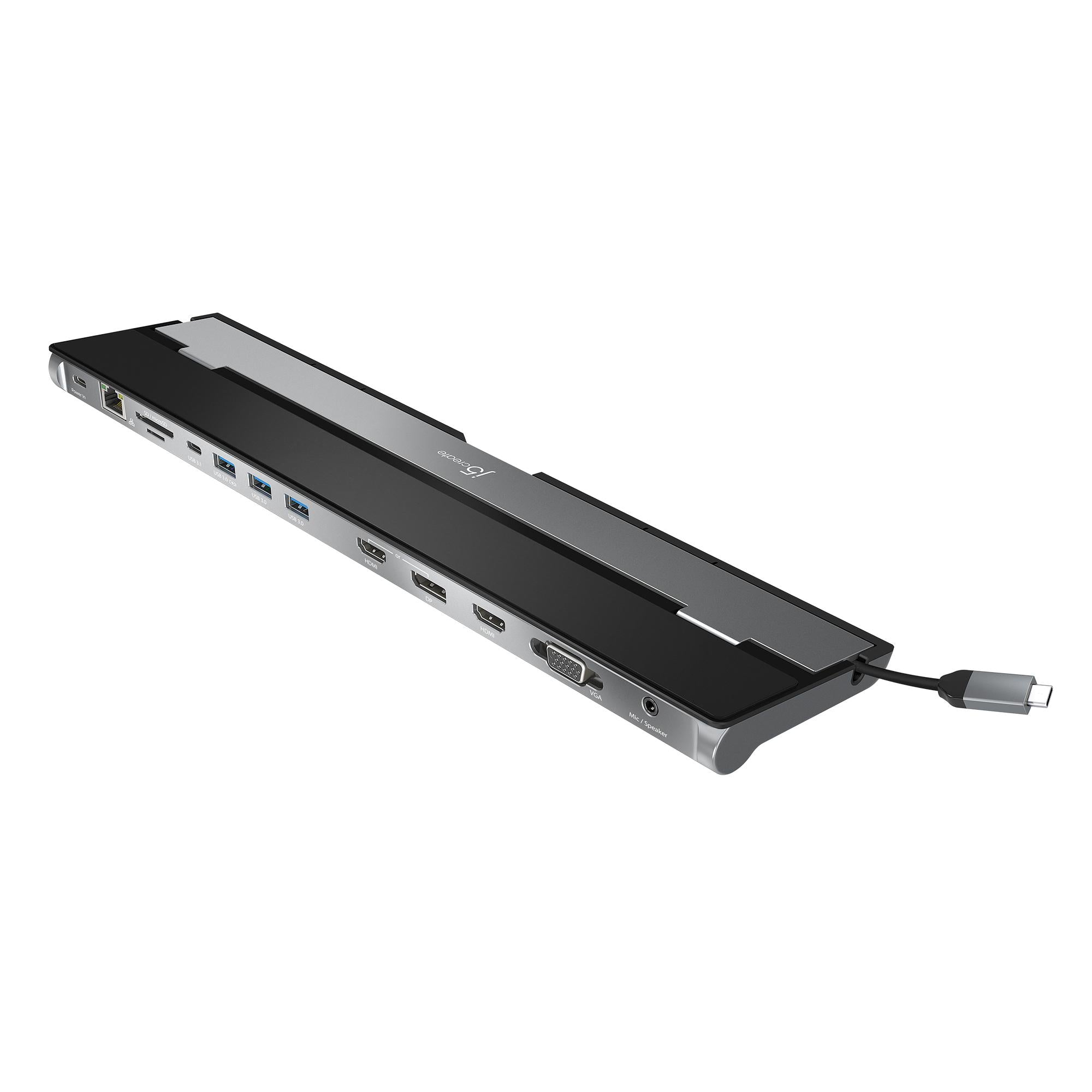 J5create Jcd543 Usb-  Dockingstation Til Tre Skærme Geekd Dk