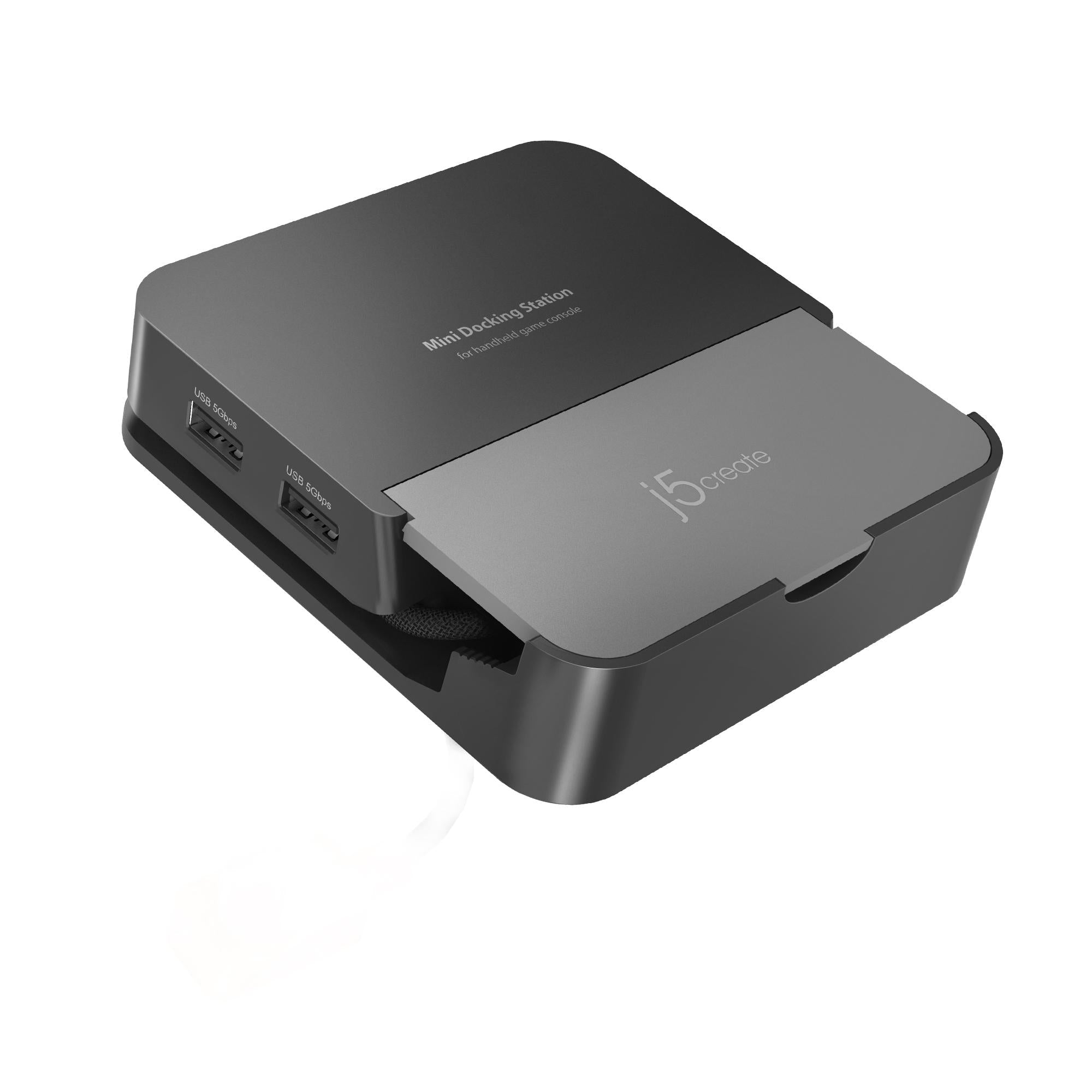 J5create Jcd624-  Omni Side Dock Til Håndholdte Konsoller Dockingstation Geekd Dk