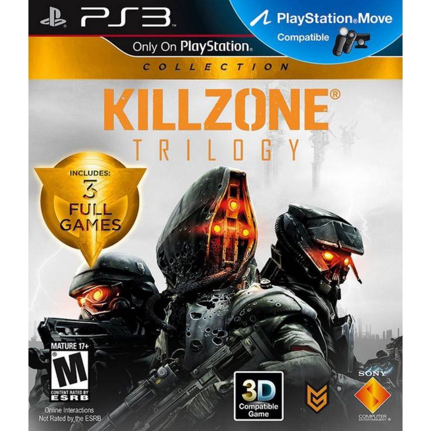 Killzone Trilogy  Import    Ps3 Ps3 Spil Geekd Dk