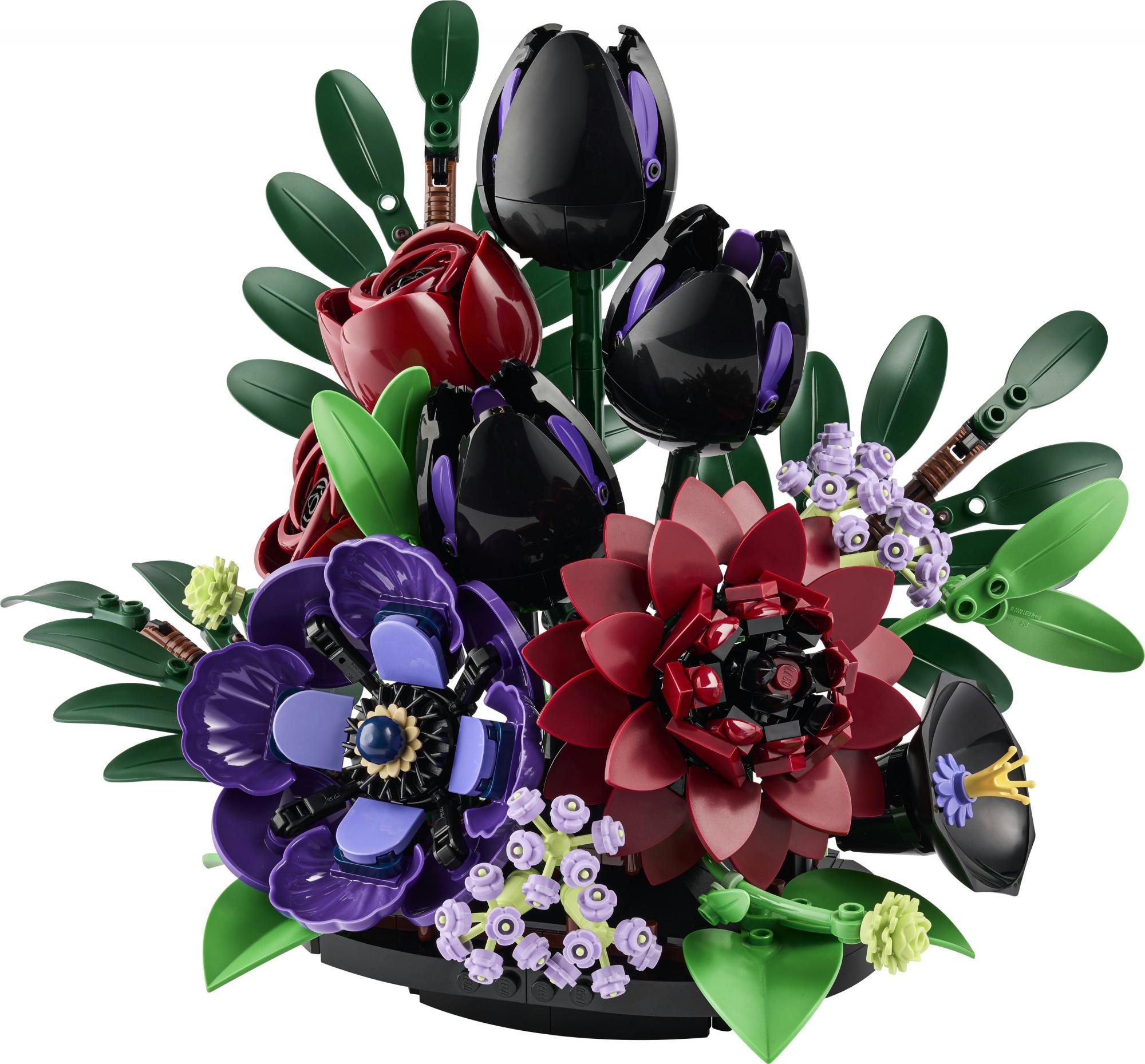 Lego Botanicals Mørkt Blomsterarrangement Geekd Dk