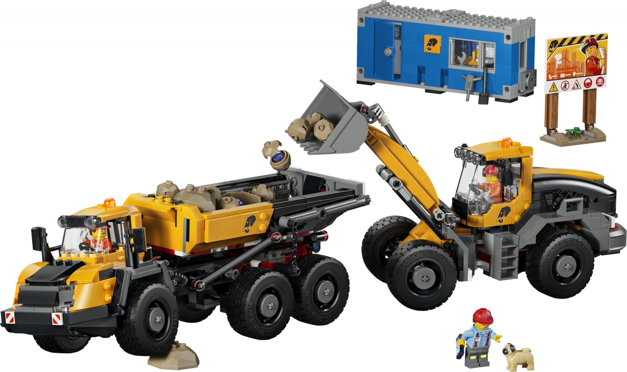 Lego City Frontlæsser Og Lastbil Med Tippelad Geekd Dk