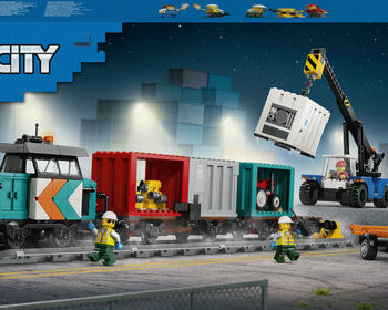 Lego City Havnegodstog Med Kran Og Lastbil Geekd Dk