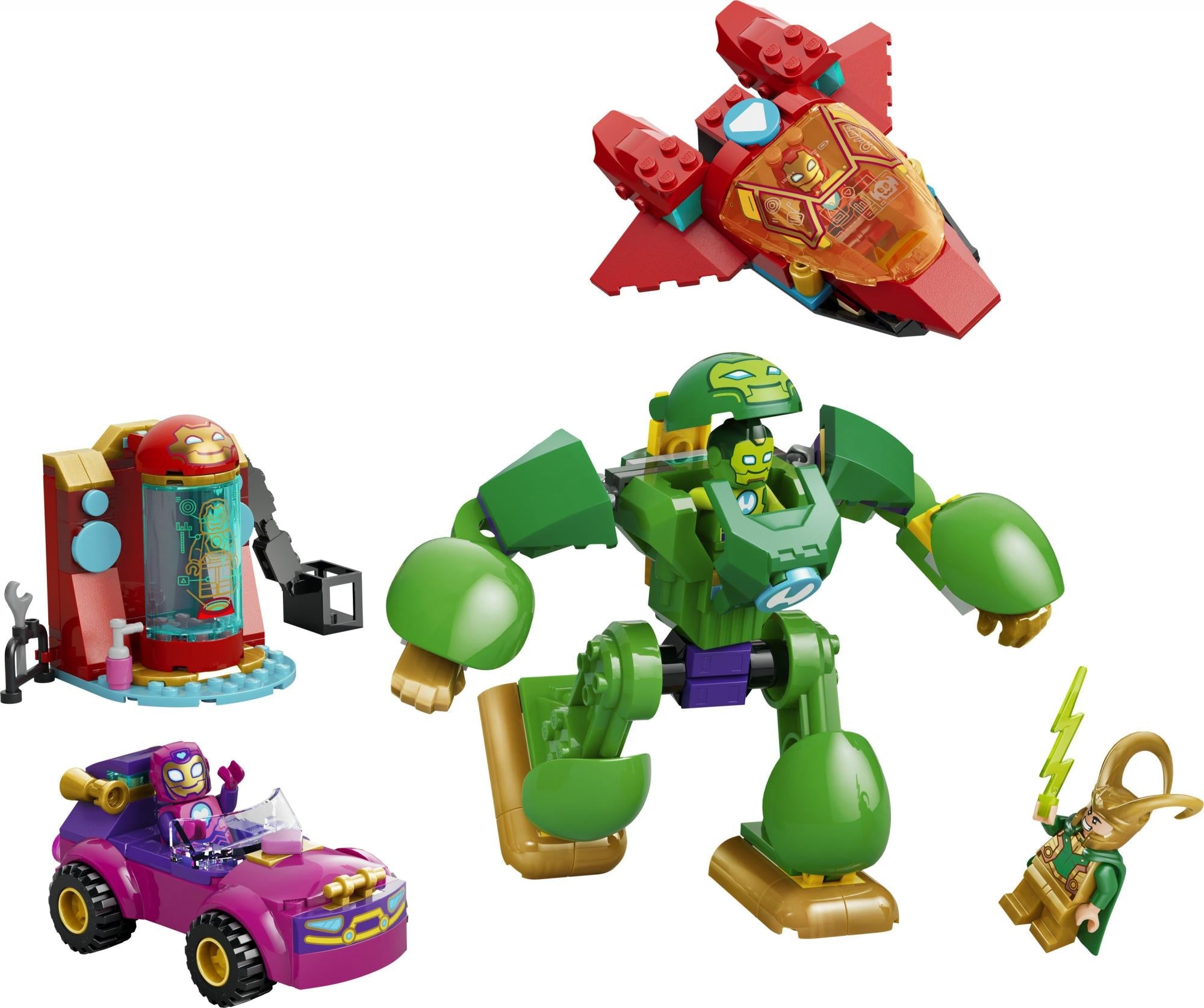 Lego Disney Junior Marvel Loke Mod Team Iron Man Geekd Dk