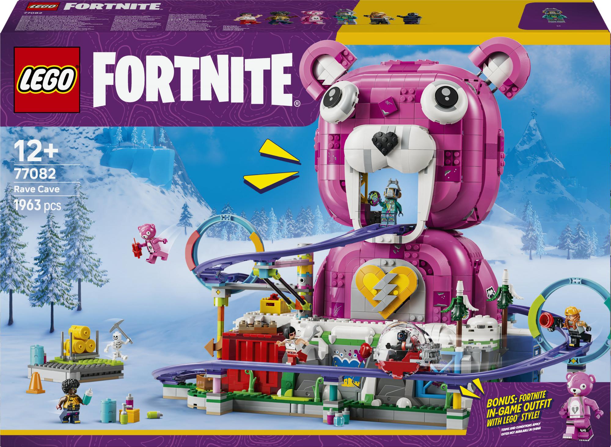 Lego Fortnite Rave Cave 77082 Byggesæt Geekd Dk