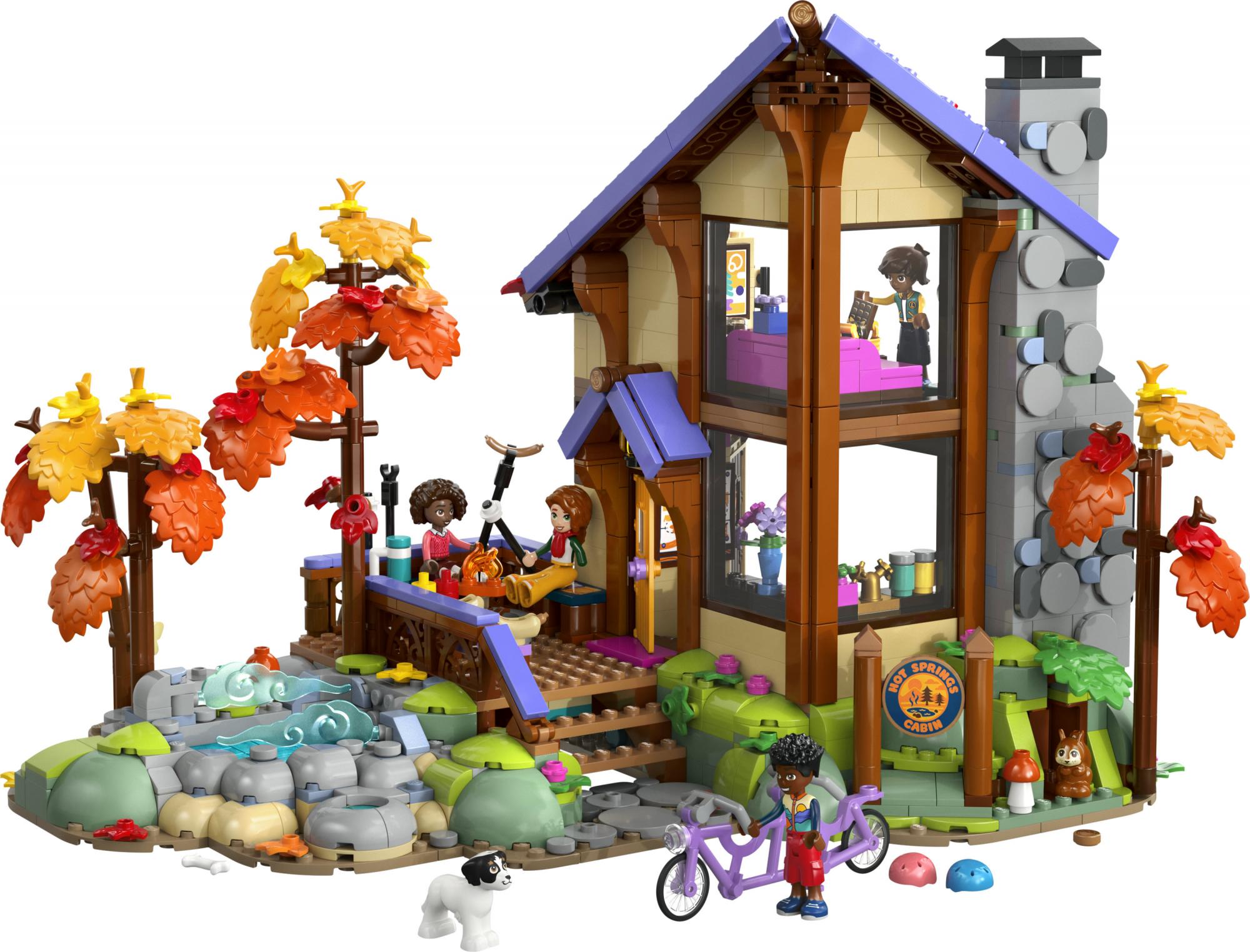 Lego Friends Hyggelig Efterårs-skovhytte Geekd Dk