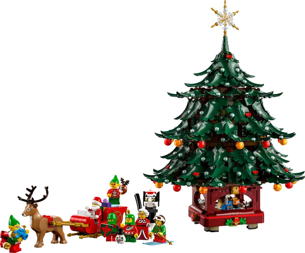Lego Icons Familie-juletræ Geekd Dk