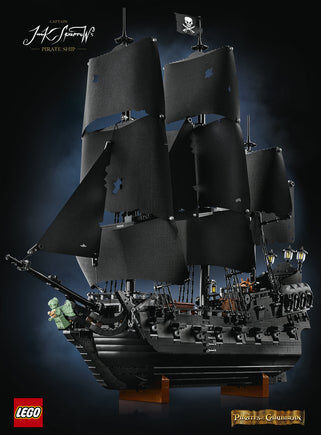 Lego Icons Kaptajn Jack Sparrows Piratskib Geekd Dk