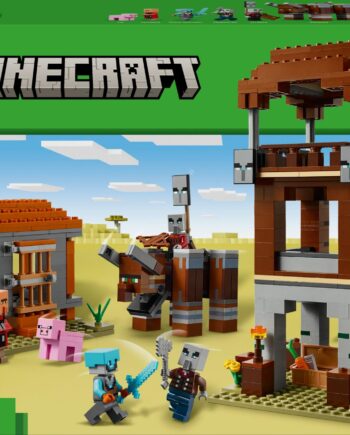 Lego Minecraft The Pillager Outpost And Ravager  21278  Geekd Dk