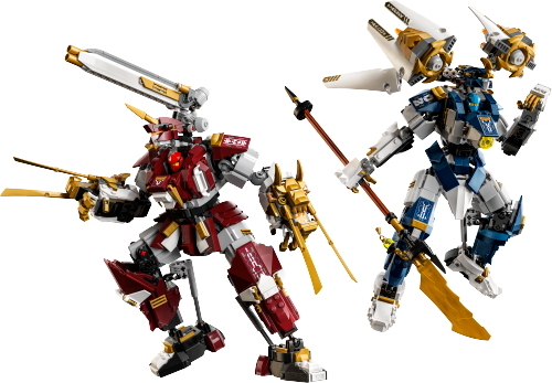 Lego Ninjago De To Titanmechs Geekd Dk