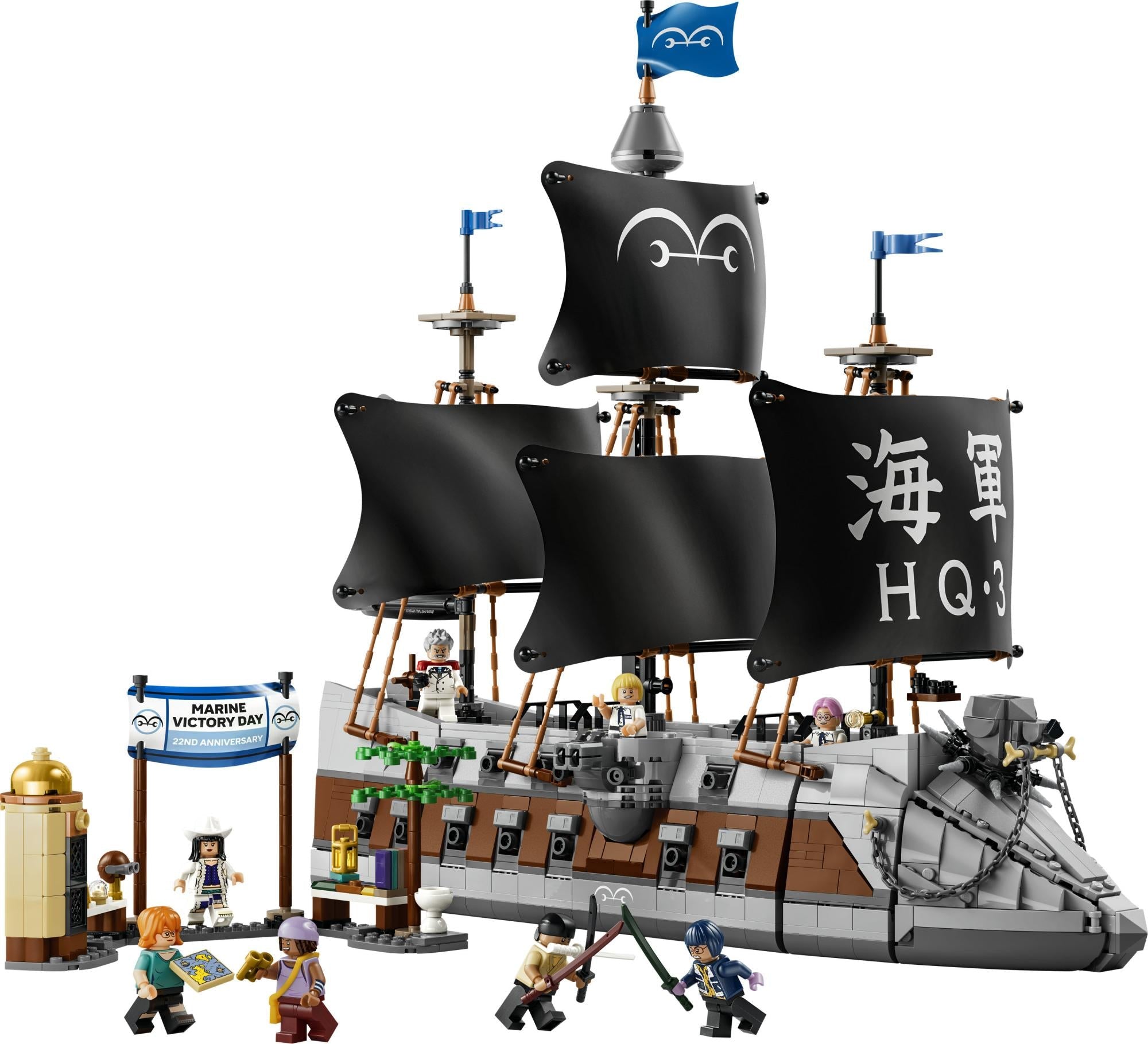 Lego One Piece Garps Marine-slagskib Geekd Dk