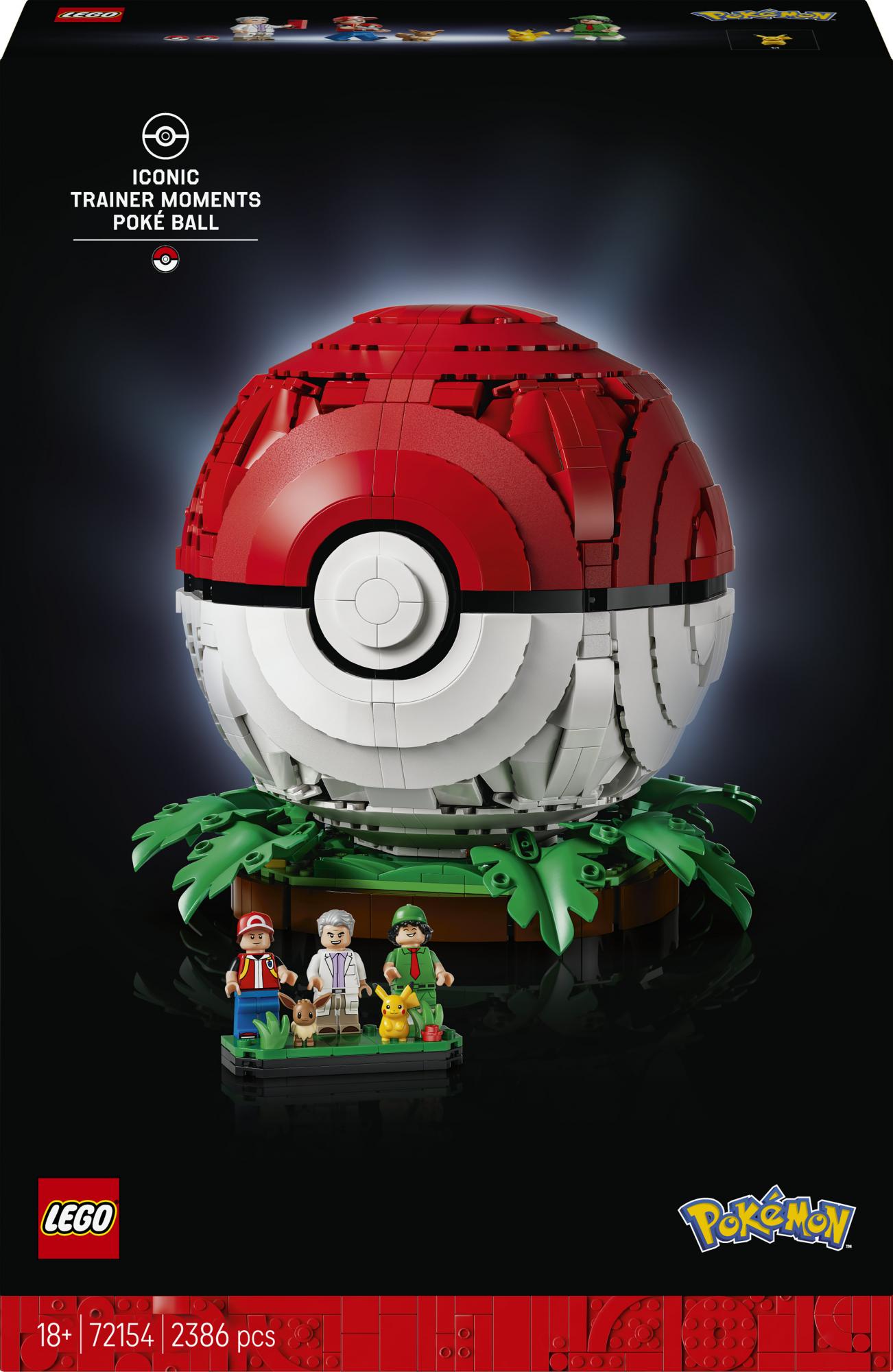Lego Pokémon 72154   Ikoniske Træner-øjeblikke: Poké Ball Geekd Dk