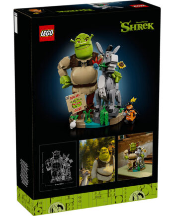 Lego Shrek  æsel Og Den Bestøvlede Kat Geekd Dk