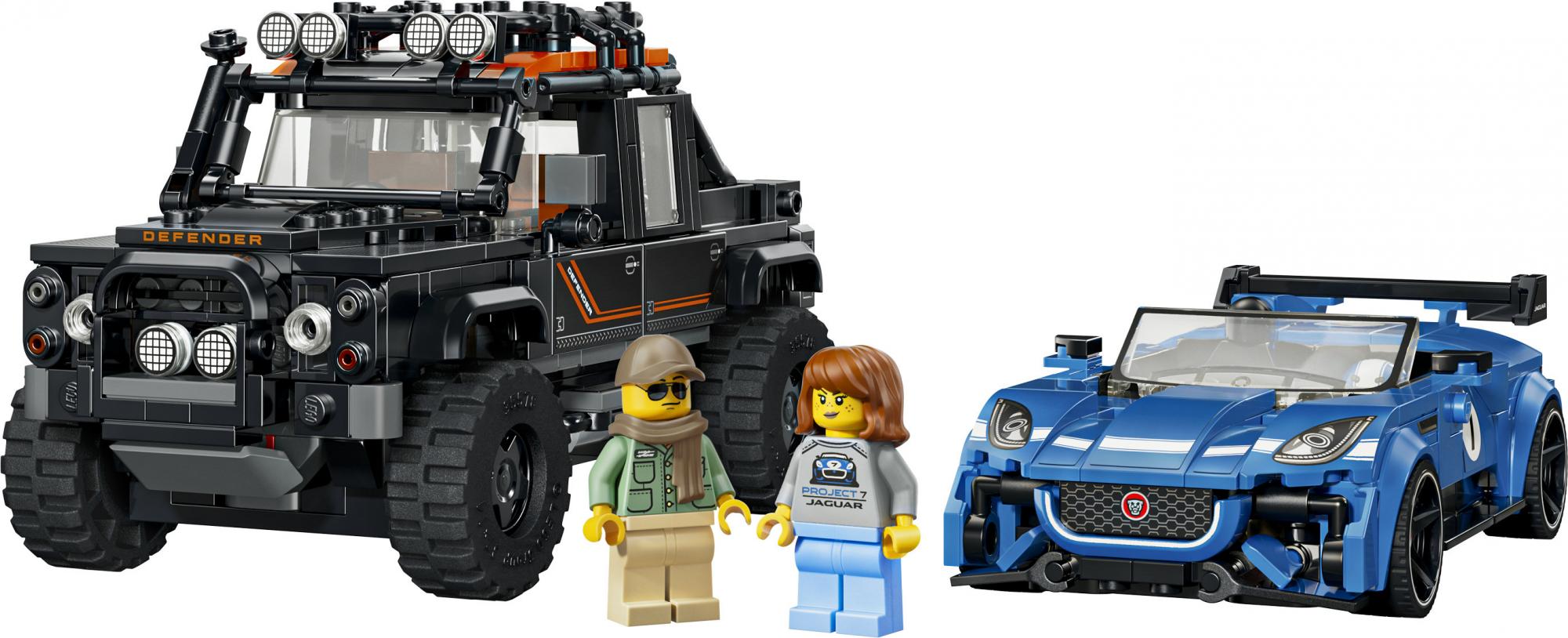 Lego Speed Champions Jaguar Project     Land Rover Defender Geekd Dk