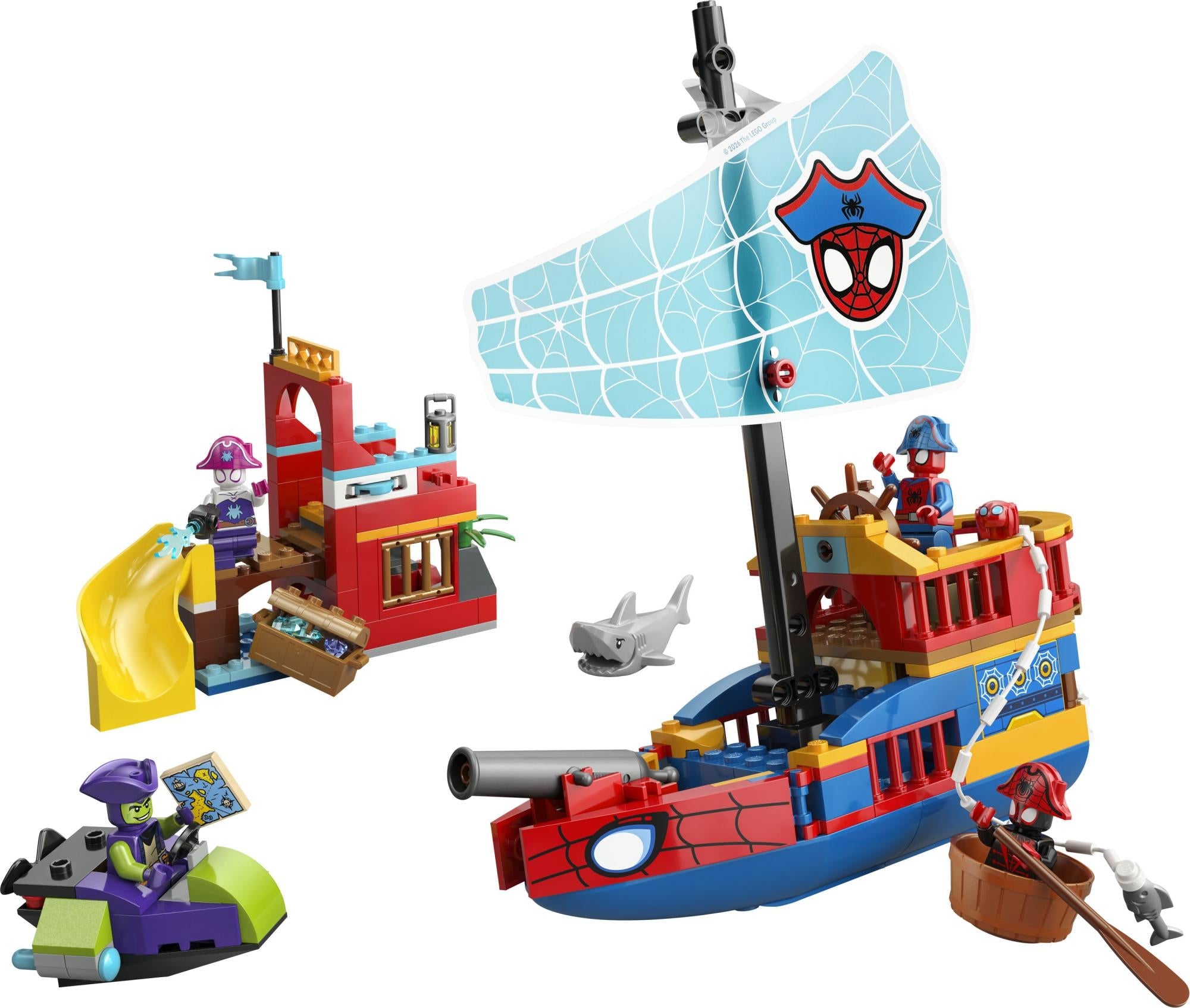 Lego Spidey Team Spideys Piratskib Geekd Dk