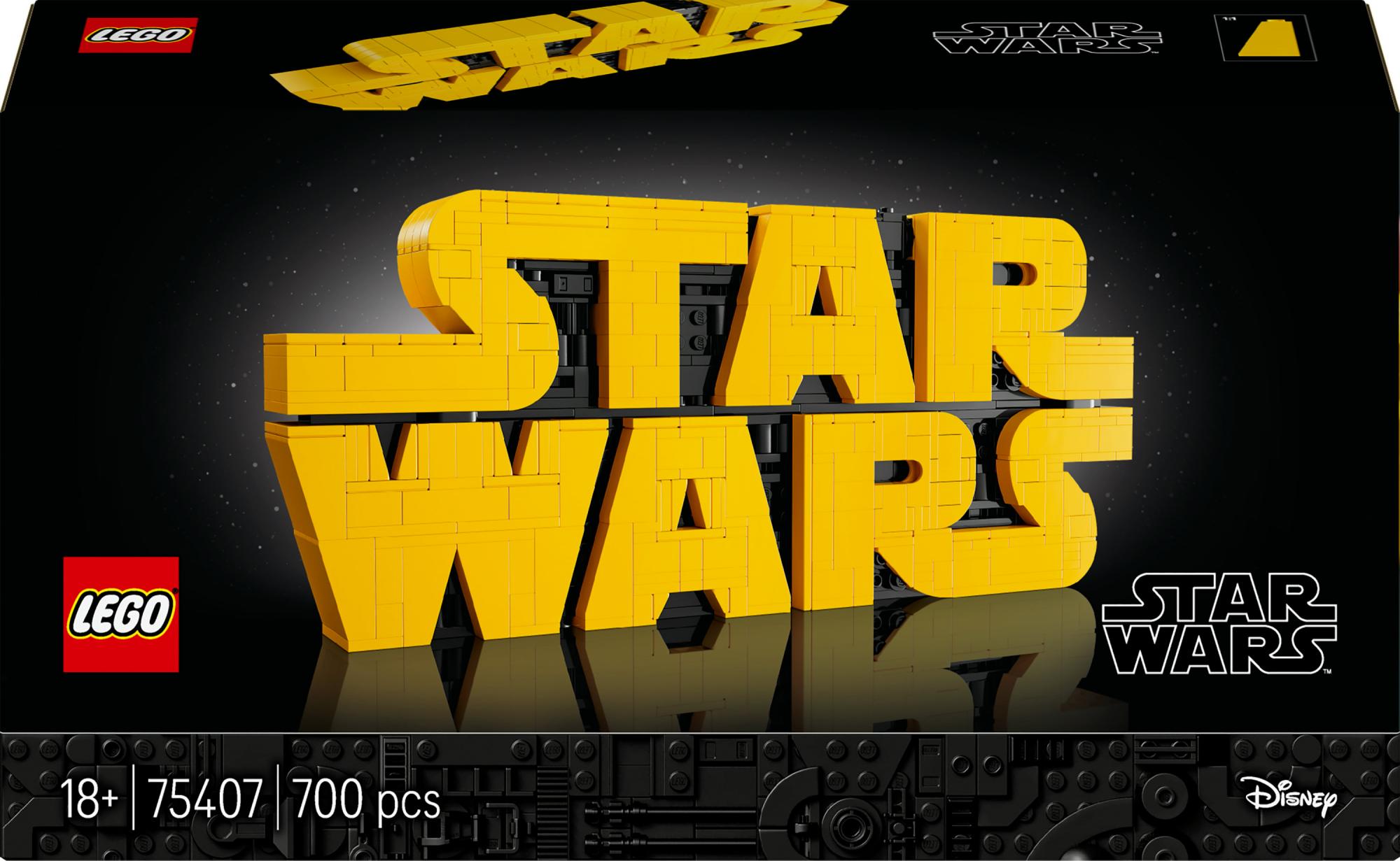 Lego 75407 Star Wars Logo Made Of Lego Bricks Geekd Dk