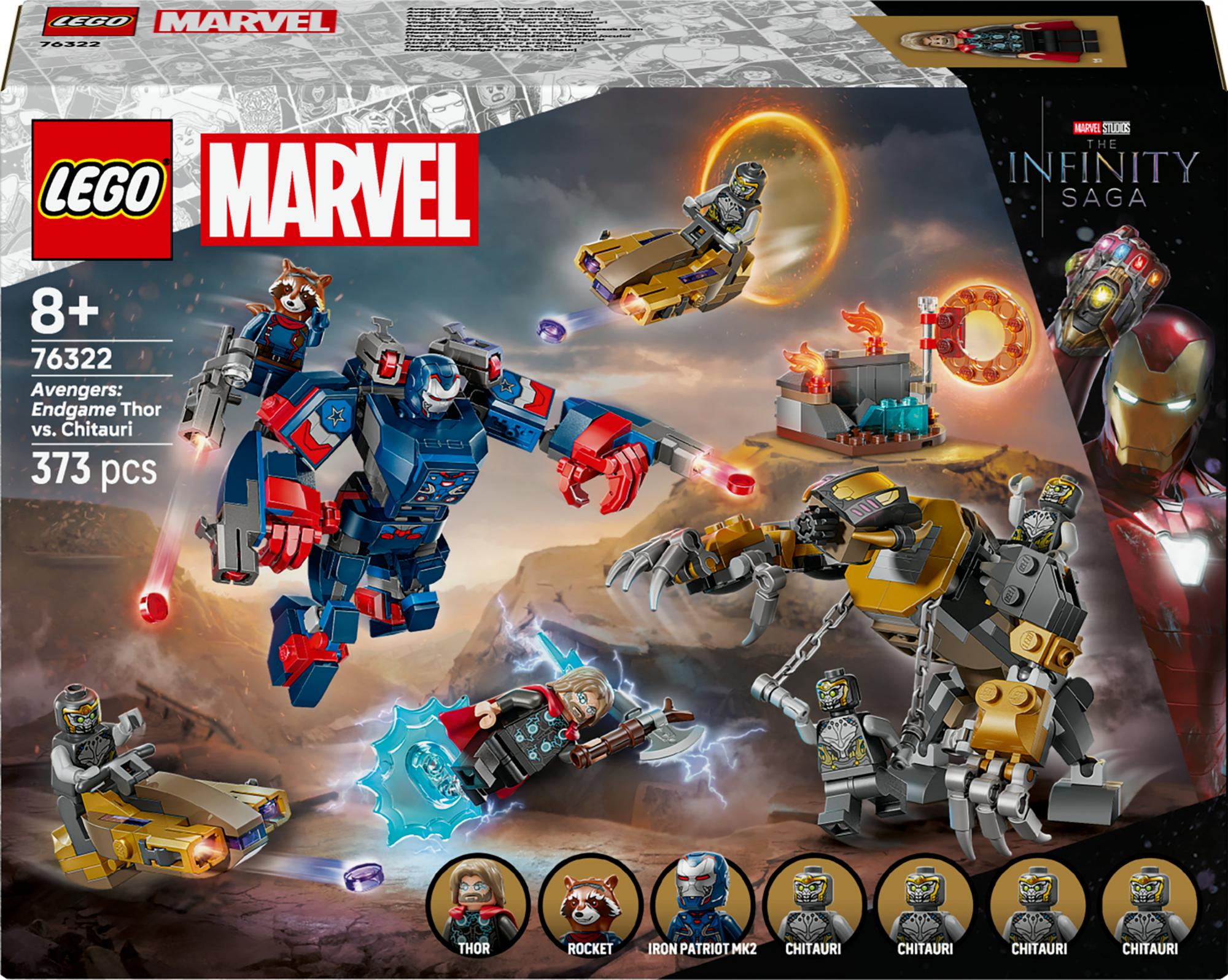 Lego Super Heroes Avengers: Endgame Thor Vs Chitauri Geekd Dk