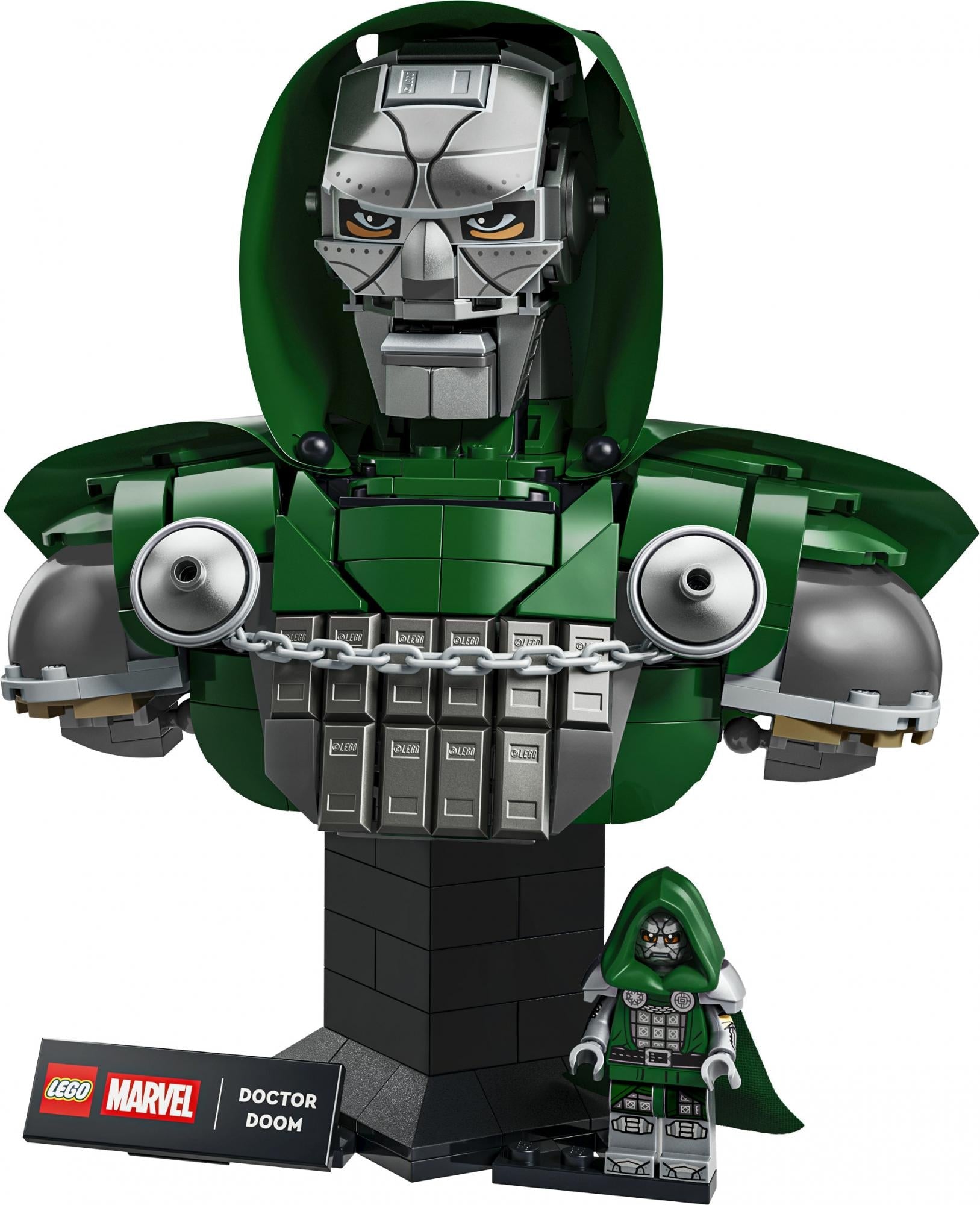 Lego Super Heroes Doctor Doom-buste Geekd Dk