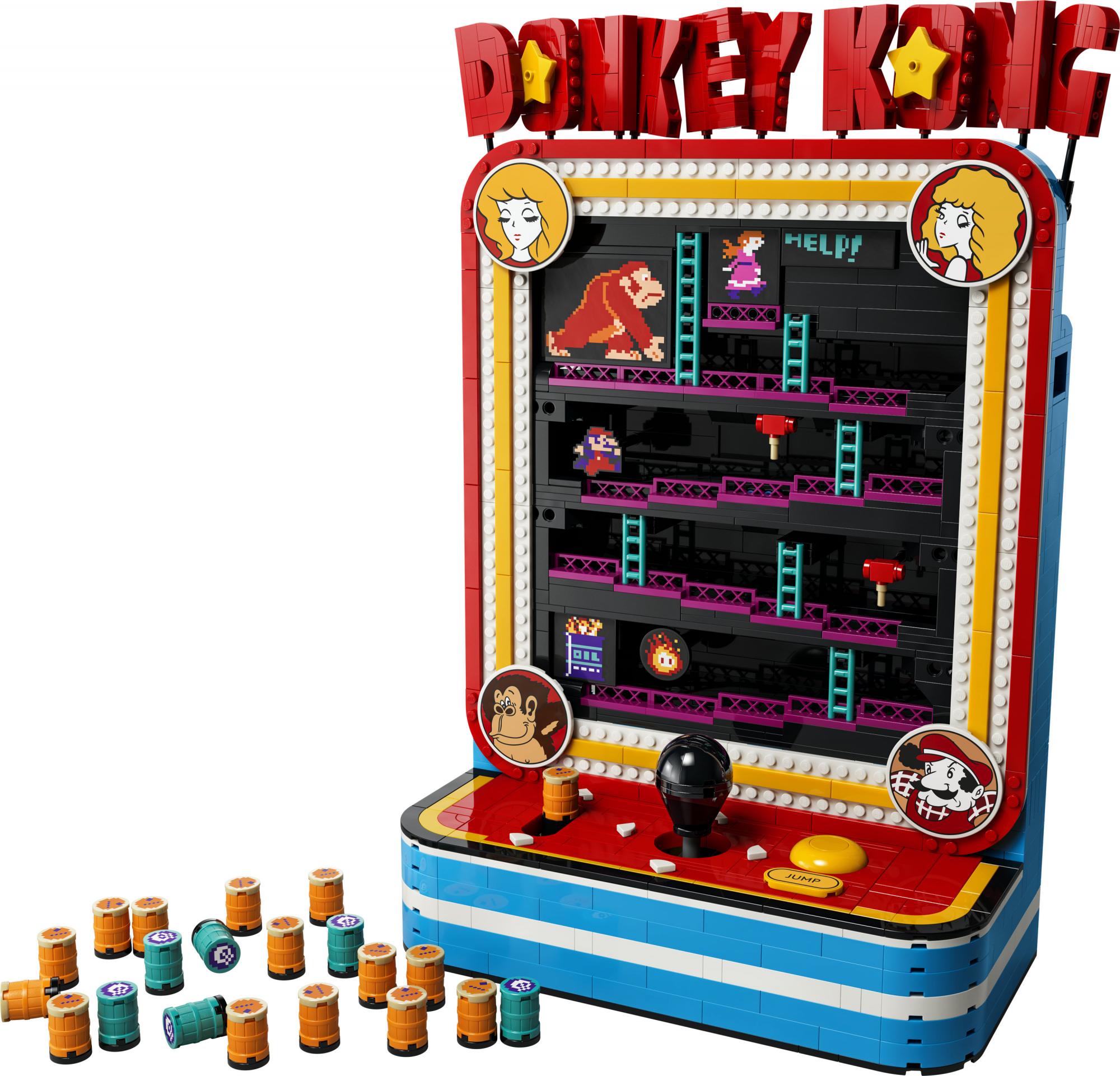 Lego Super Mario Donkey Kong-arkadespil   Byggemodel Geekd Dk