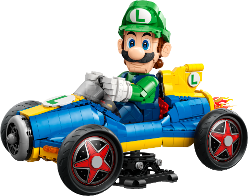 Lego Super Mario Mario Kart: Luigi Og Mach   Geekd Dk