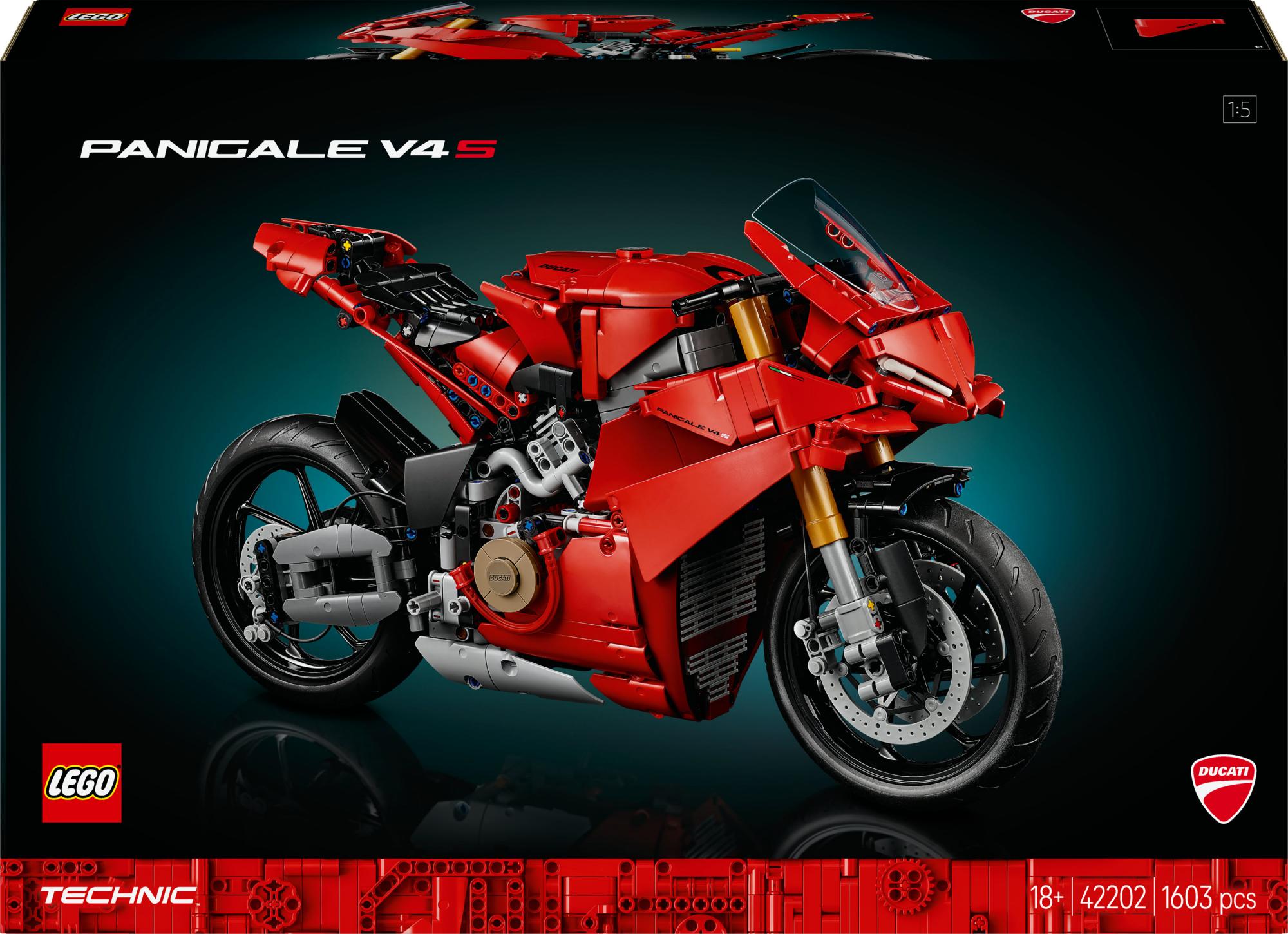 Lego 42202 Technic Ducati Panigale V4 Motorcycle Geekd Dk