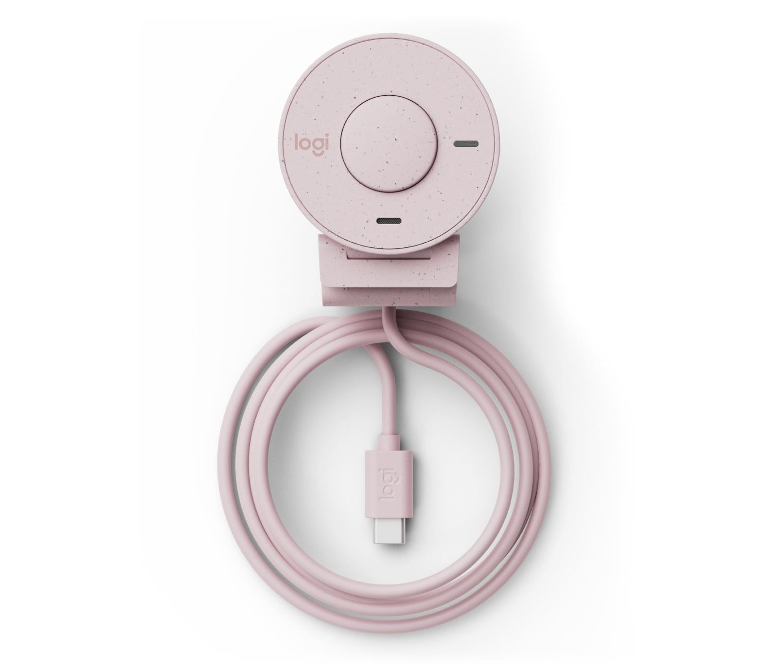 Logitech Brio 300 Full Hd-webcam Med Usb-    Rosa Geekd Dk