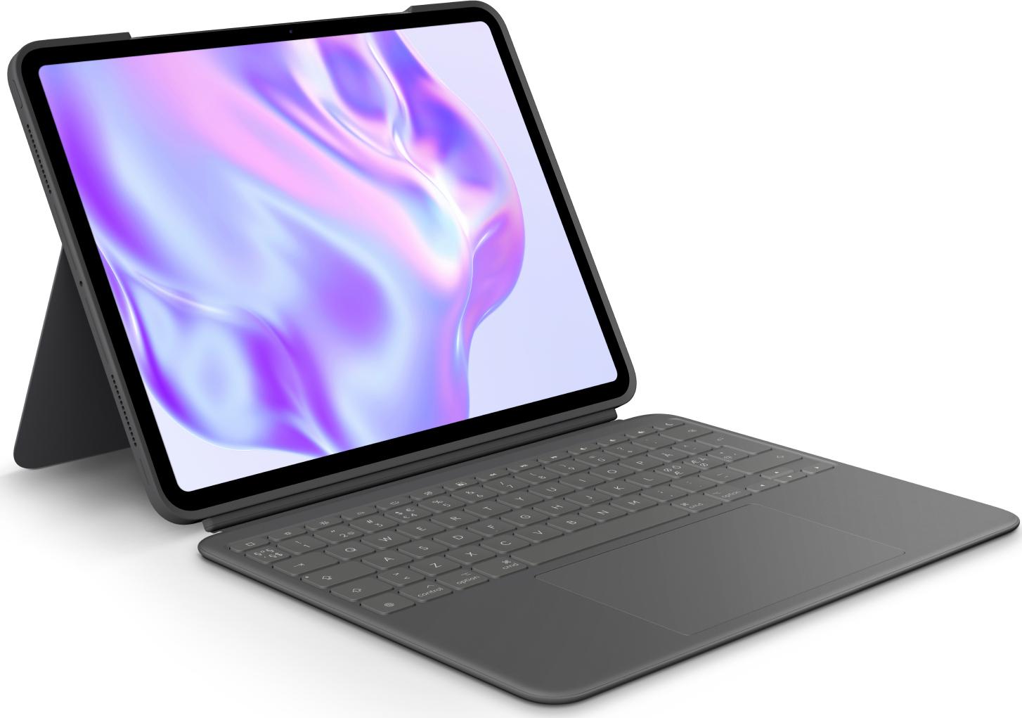 Logitech Combo Touch For Ipad Pro 13-inch  M4  Graphite Pan Nordic Tablet Tilbehør Geekd Dk