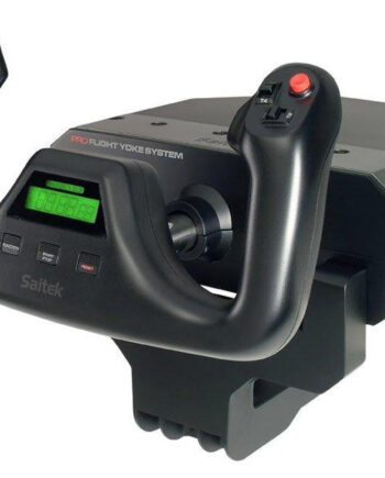 Logitech   Flight Yoke System Flysimulator Pc Video Games And Consoles Pc Accessories Controllers Geekd Dk
