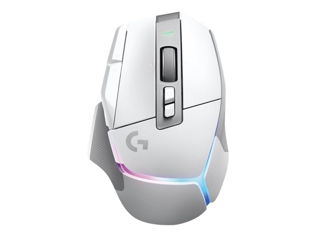 Logitech   G502   Plus Optisk Trådløs Hvid Mus Geekd Dk