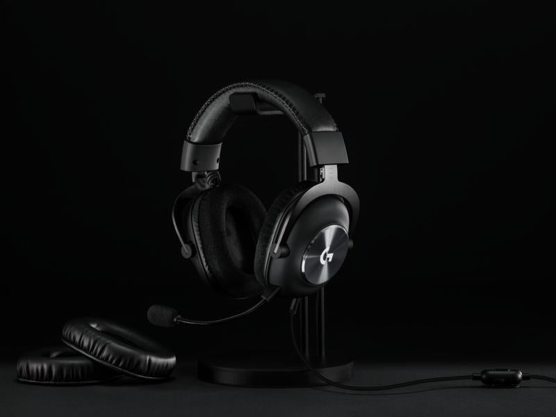 Logitech   Pro   Gaming Headset Inkl Stand Sort Geekd Dk