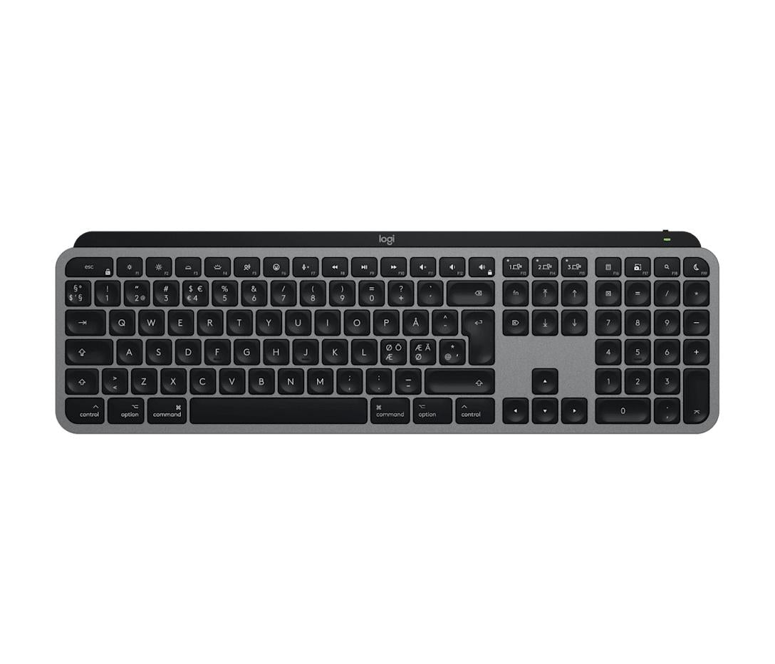 Logitech Mx Keys   For Mac Advanced Wireless Illuminated Keyboard Nordic Tastatur Geekd Dk