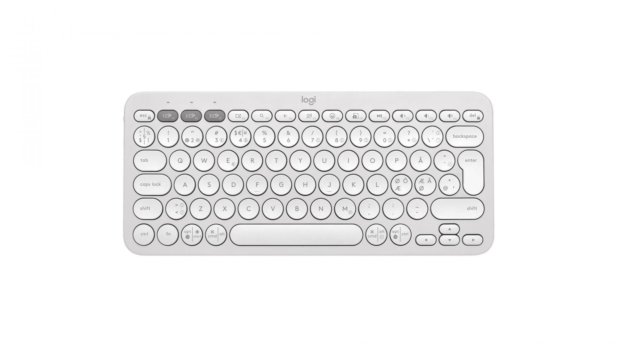 Logitech Pebble Keys   K380s Nordic Tastatur Geekd Dk