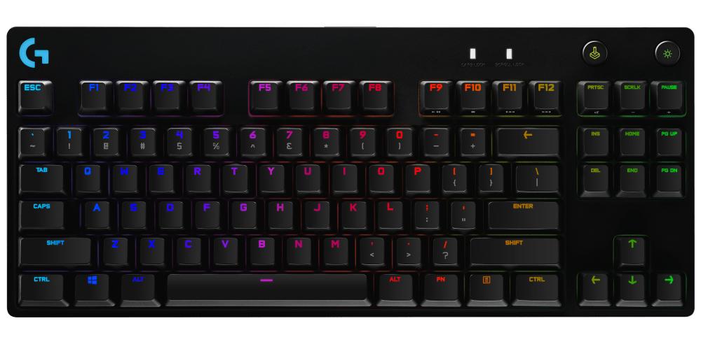 Logitech Pro Gaming Keyboard English  Uk  Qwerty Layout Black Mechanical Keyswitch Windows  Mac Os Tastatur Geekd Dk