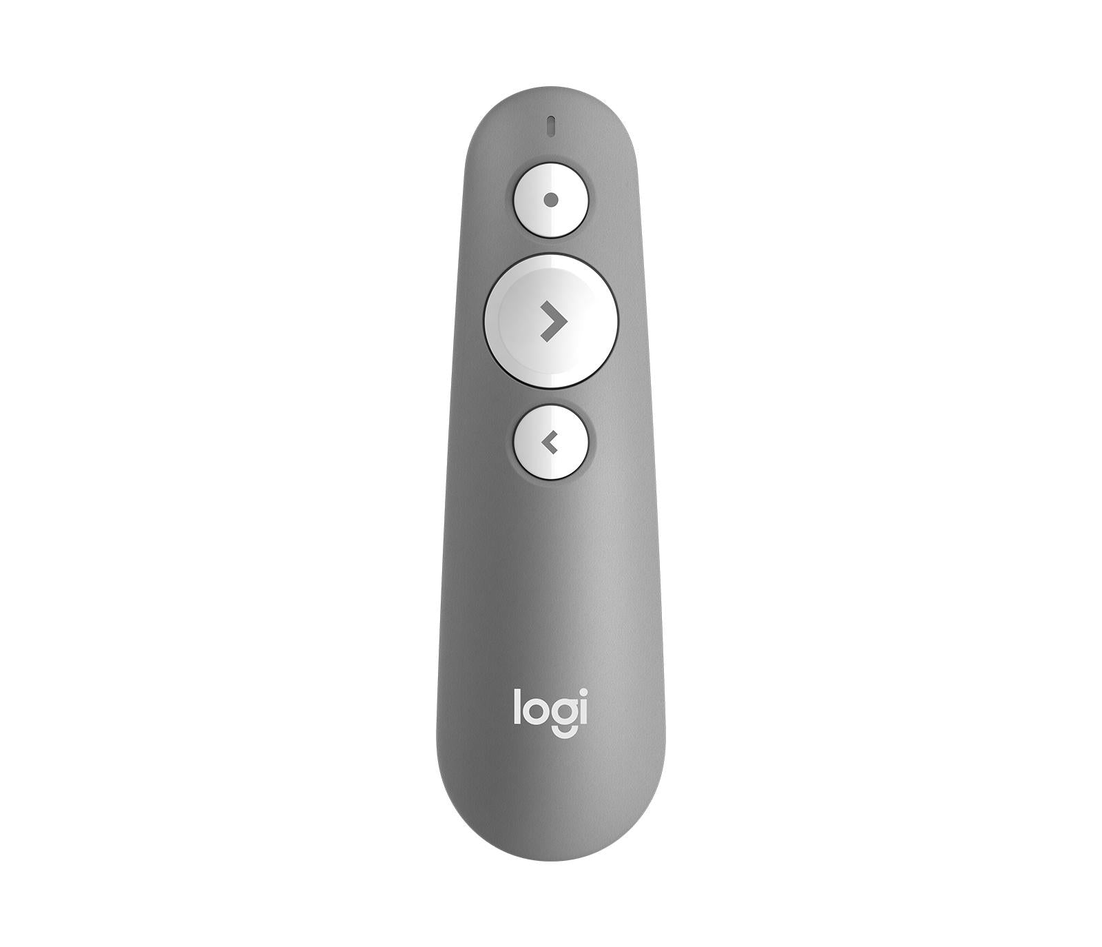 Logitech R500 Laser Presentation Remote  Mid Grey Fjernbetjening Geekd Dk
