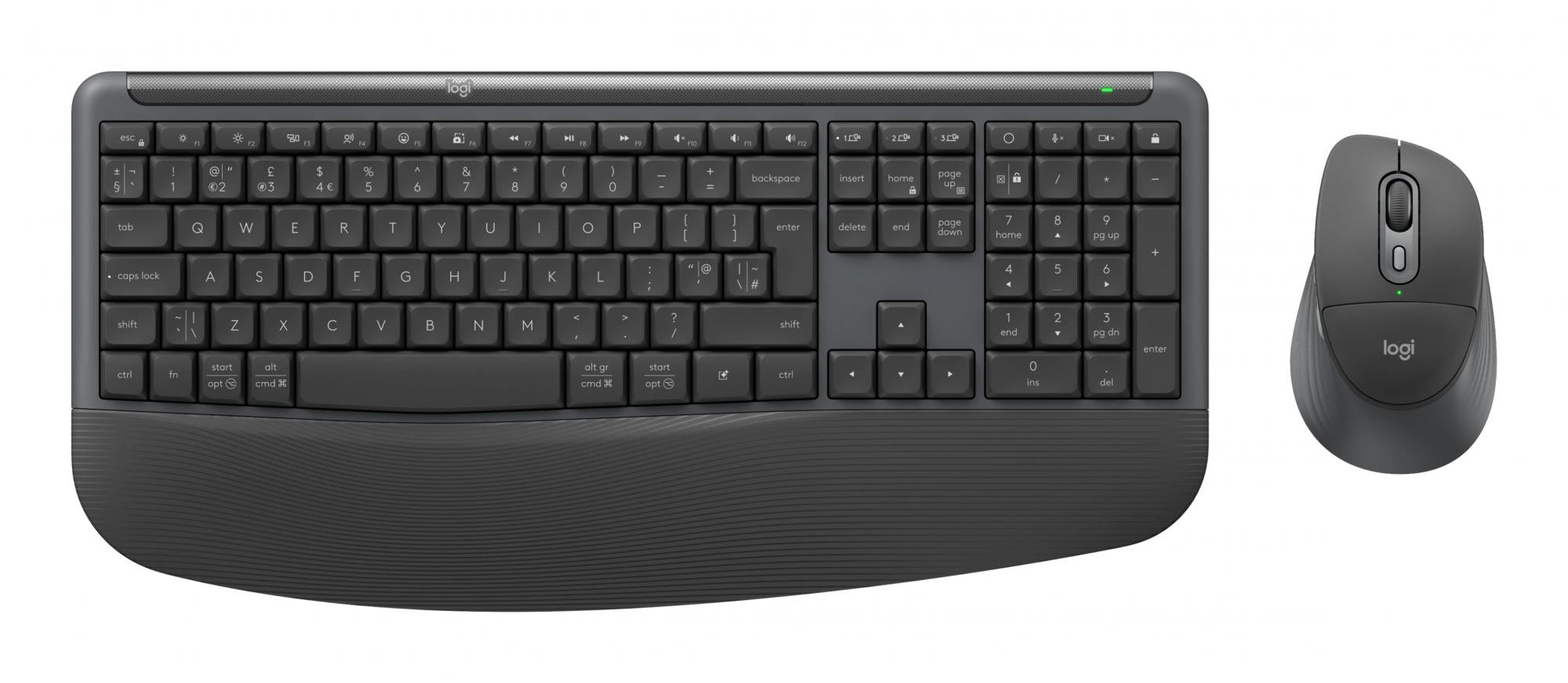Logitech Signature Comfort Plus Mk880 Graphite Tastatur Geekd Dk