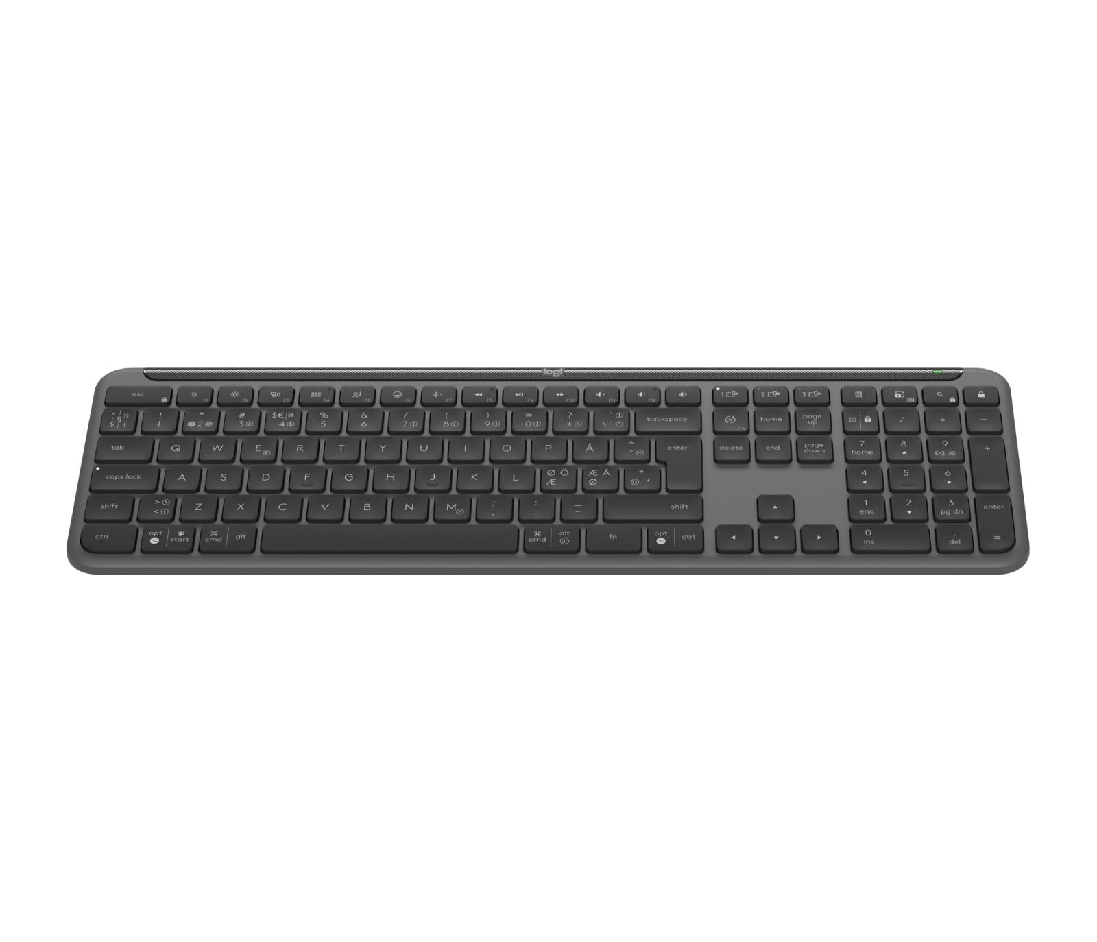 Logitech Signature Slim Wireless Keyboard K950 Nordic Tastatur Geekd Dk