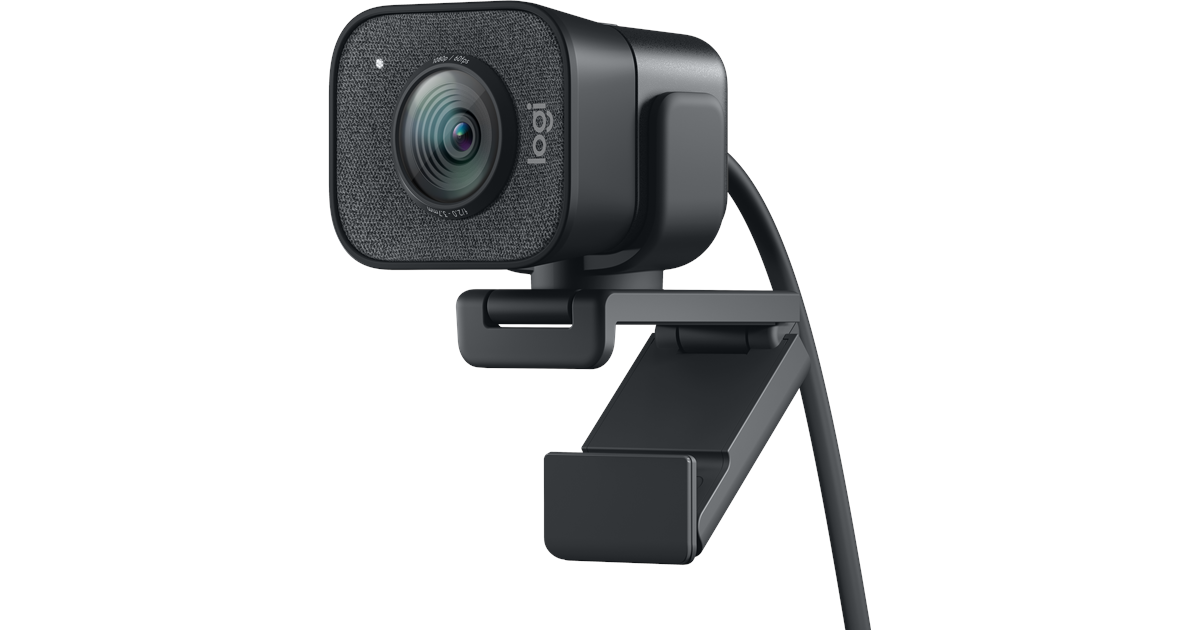 Logitech Streamcam Graphite Webcam Sort Geekd Dk