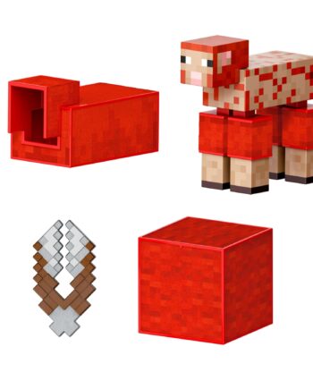 Minecraft Diamond Level Sheep Action Figure     Accessories  Jcv22  Geekd Dk