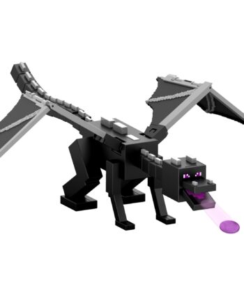 Minecraft Ender Dragon Med åndeangreb  Jkc13  Figur Geekd Dk