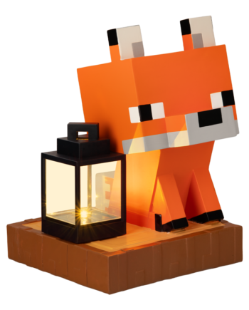 Minecraft Fox Gnome Lampe Geekd Dk