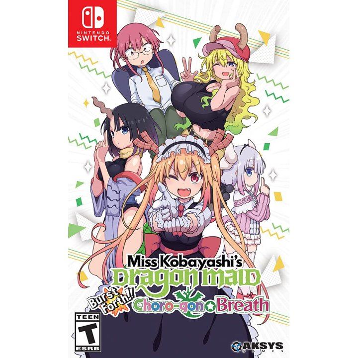 Miss Kobayashiâ   Dragon Maid: Sakuretsu  Chorogon Breath   Nintendo Switch Nintendo Switch Spil Geekd Dk