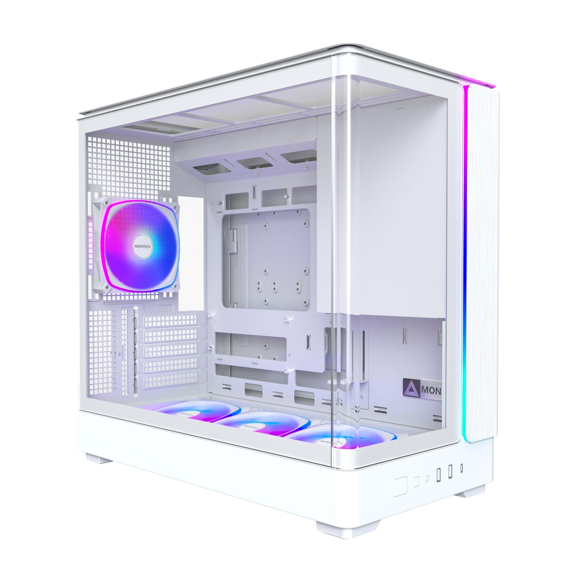 Montech King 15 Pro Hvid Kabinet Geekd Dk