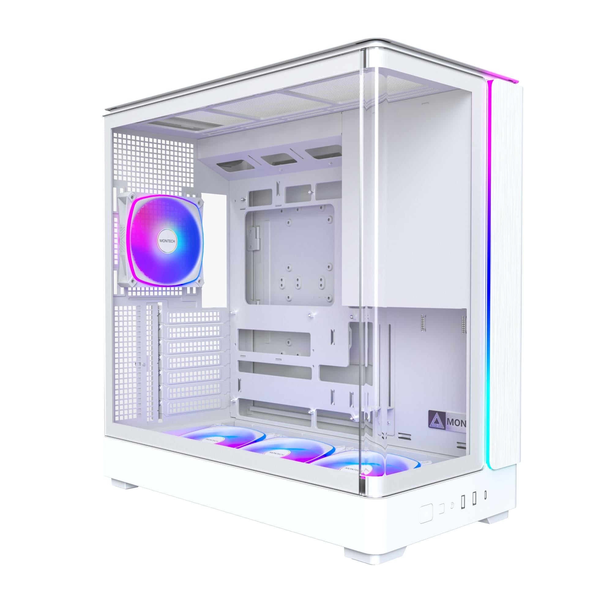 Montech King 45 Pro Hvid Kabinet Geekd Dk
